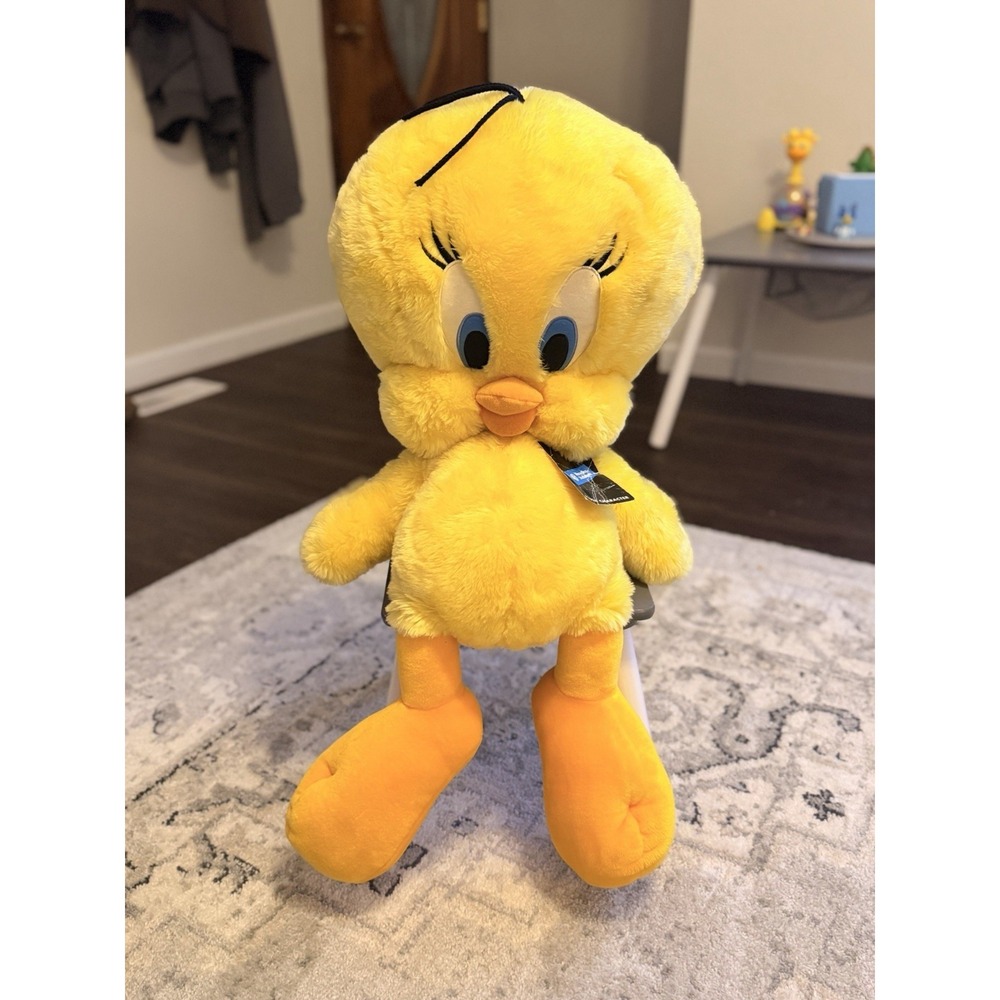 2000 Vintage Looney Tunes Huge 26"  Tweety Bird with Tag from WB Studio Store